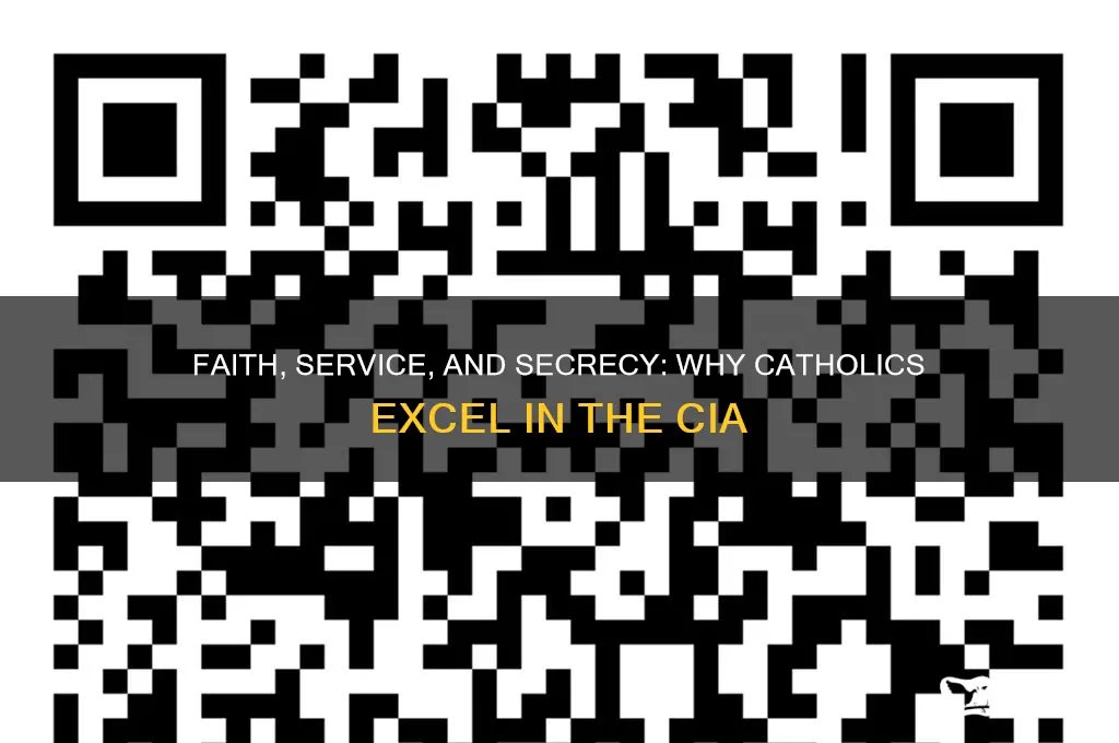 why catholics thrive in the cia