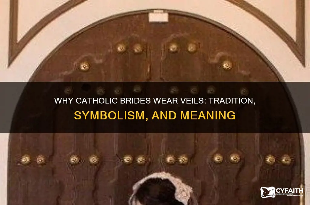 why catholics wear veils at wedding