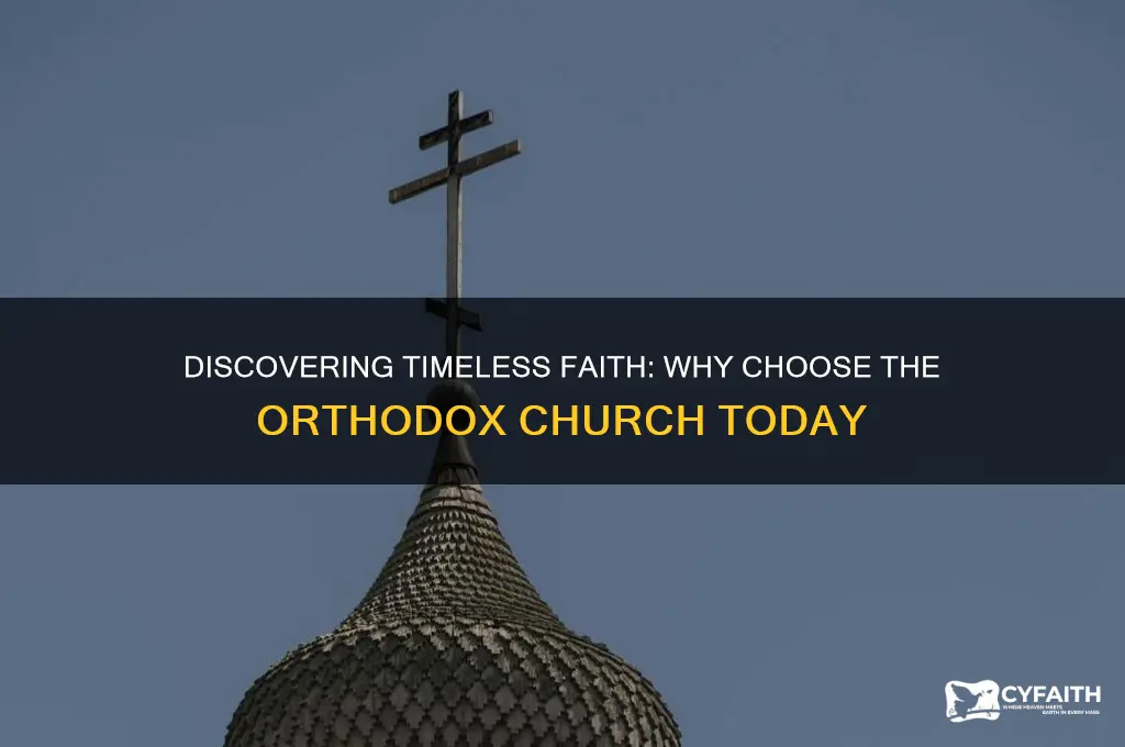 why choose the orthodox church