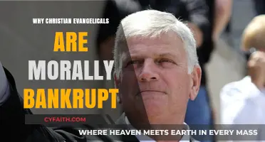 The Moral Bankruptcy of Christian Evangelicals: A Critical Examination