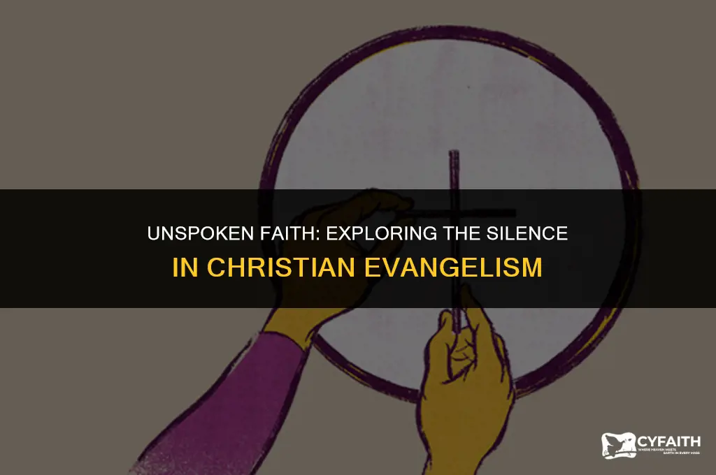 why christians don t evangelize