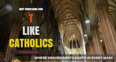 Why Christians Often Distance Themselves from Catholics: Exploring the Divide
