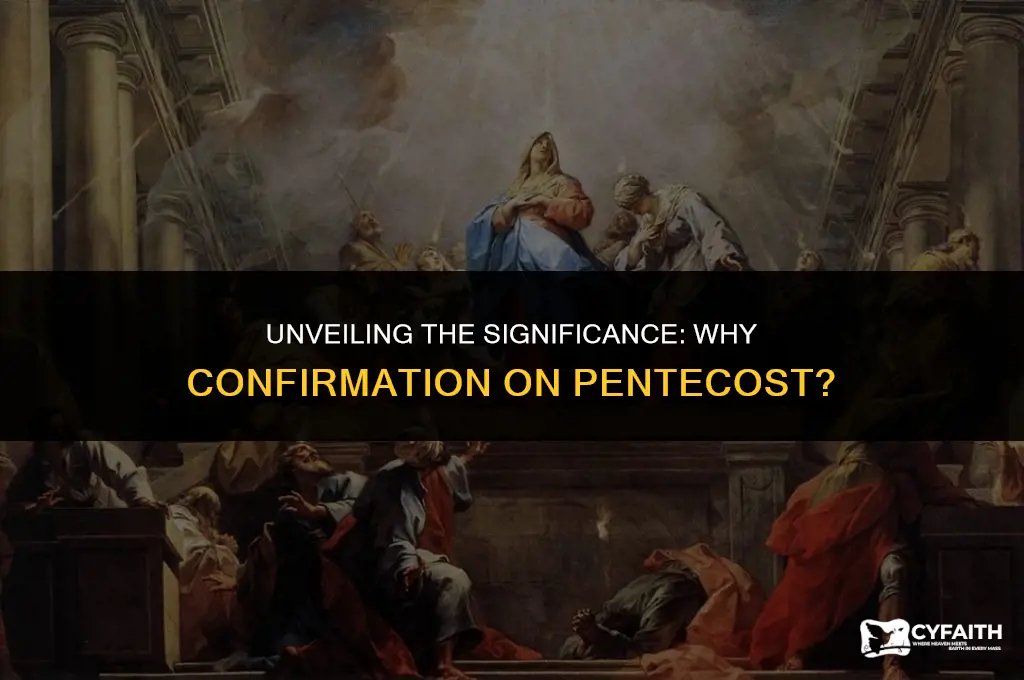 why confirmation on pentecost
