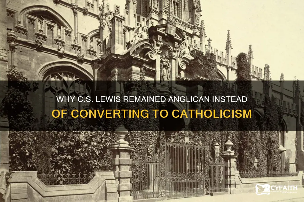 why cs lewis didn