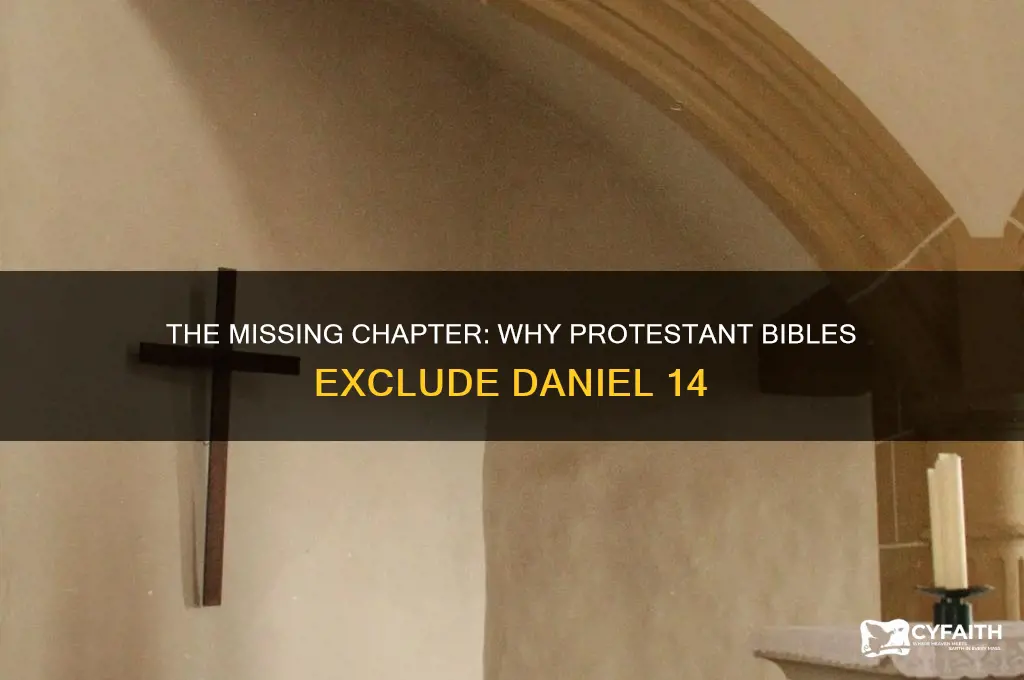why daniel 14 not in the protestant bible