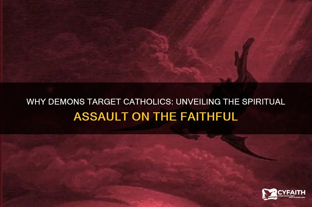 why demons molest catholic