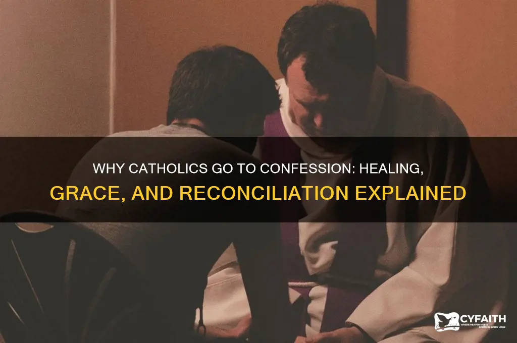 why di catholics go to confession