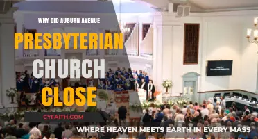 Auburn Avenue Presbyterian Church Closure: Reasons Behind the Shutdown