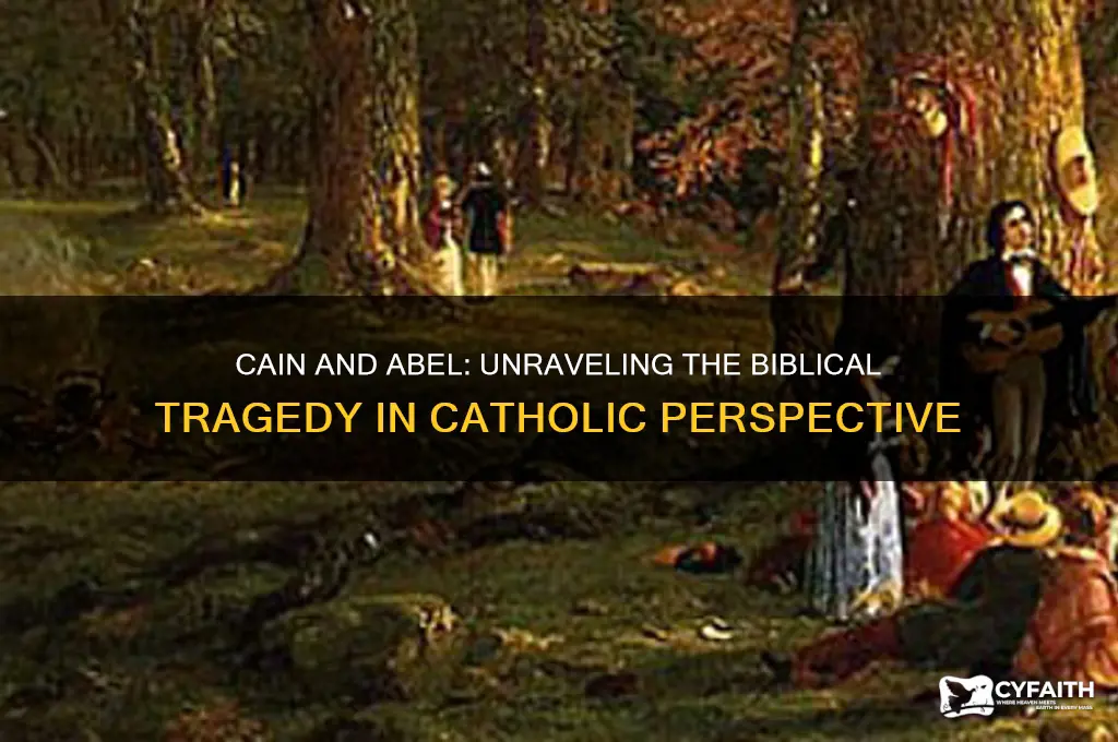 why did cain kill abel catholic