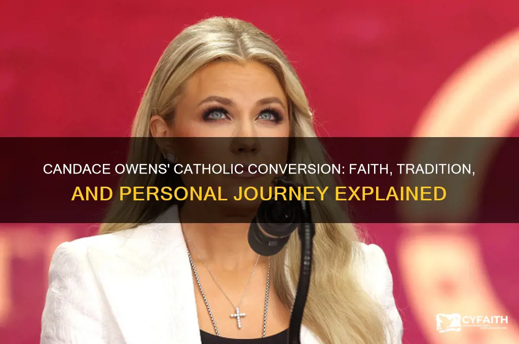why did candace owens become catholic