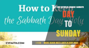 Why Catholics Shifted Sabbath from Saturday to Sunday: Historical Insights
