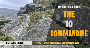 Catholic Church's Revision: Understanding the Shift in the Ten Commandments