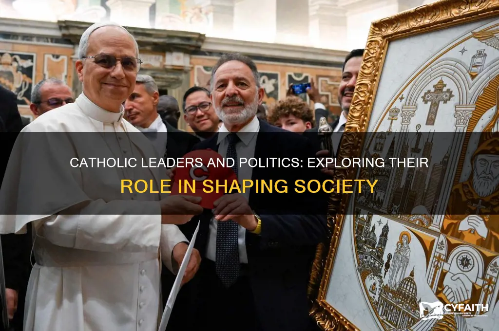 why did catholic leaders decide to be involved in politics
