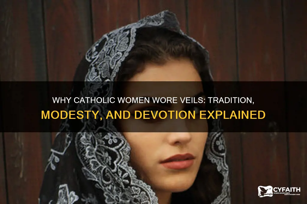 why did catholic women wear veils