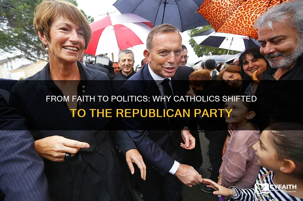 why did catholics become republicans