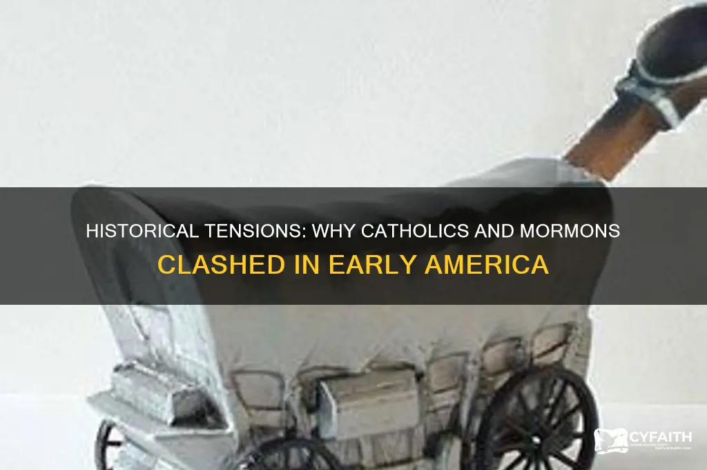 why did catholics dislike the mormons
