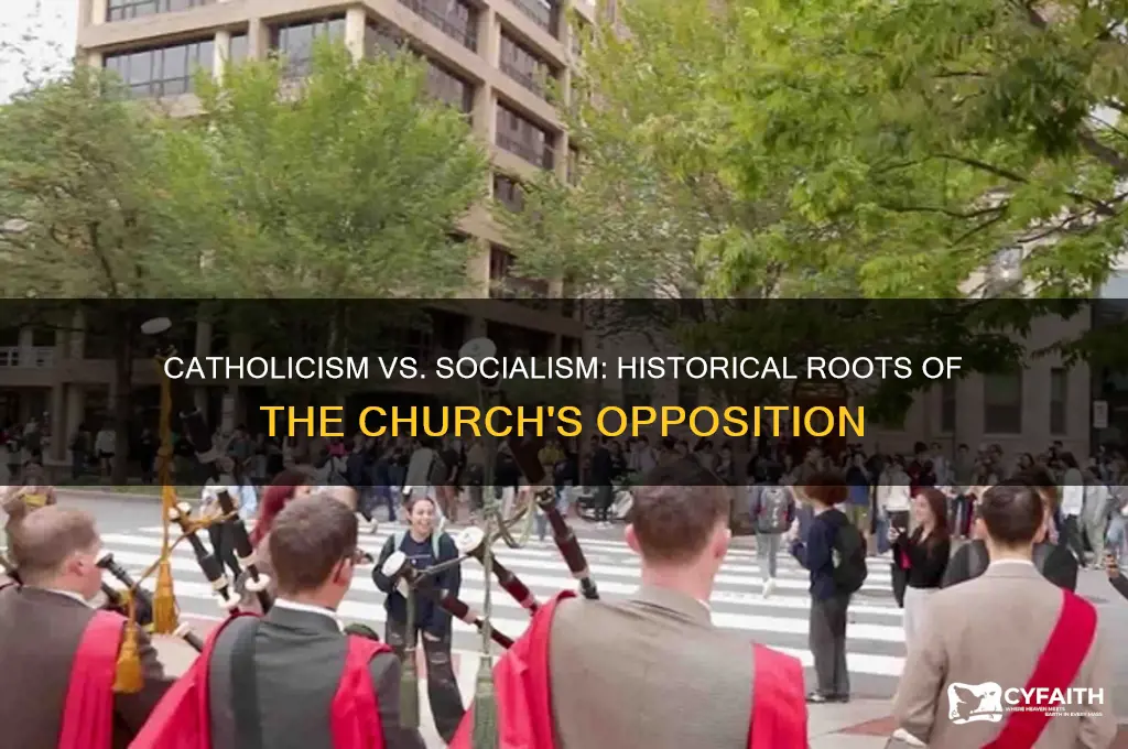 why did catholics oppose socialism so much
