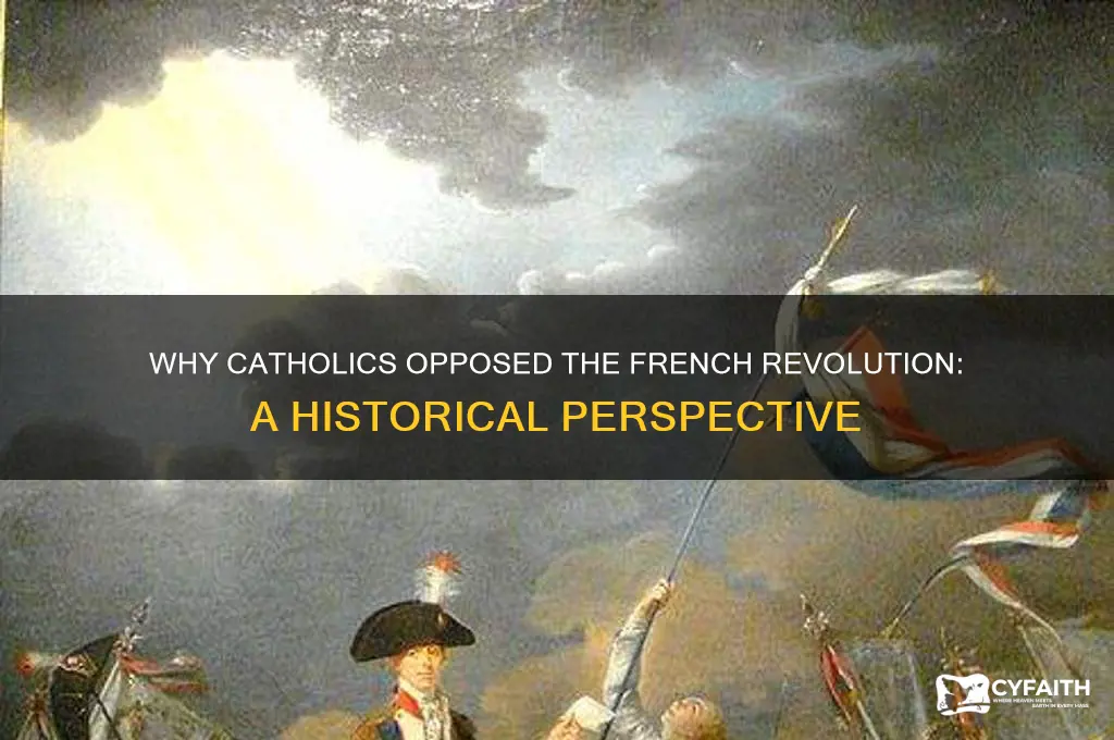 why did catholics turn against frnech rev