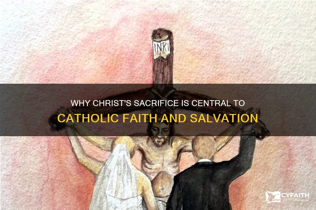 why did christ have to be a sacrifice catholic