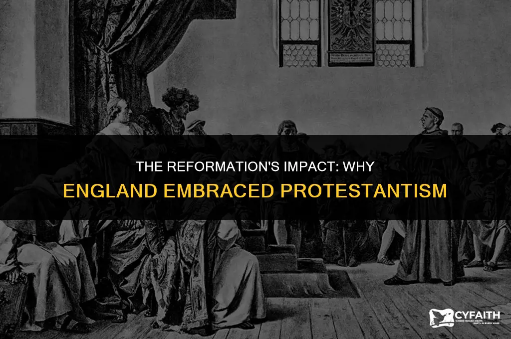 why did england turn protestant