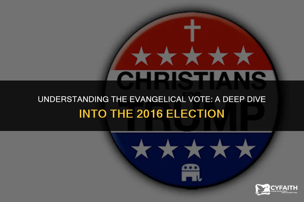 why did evangelicals vote for trump