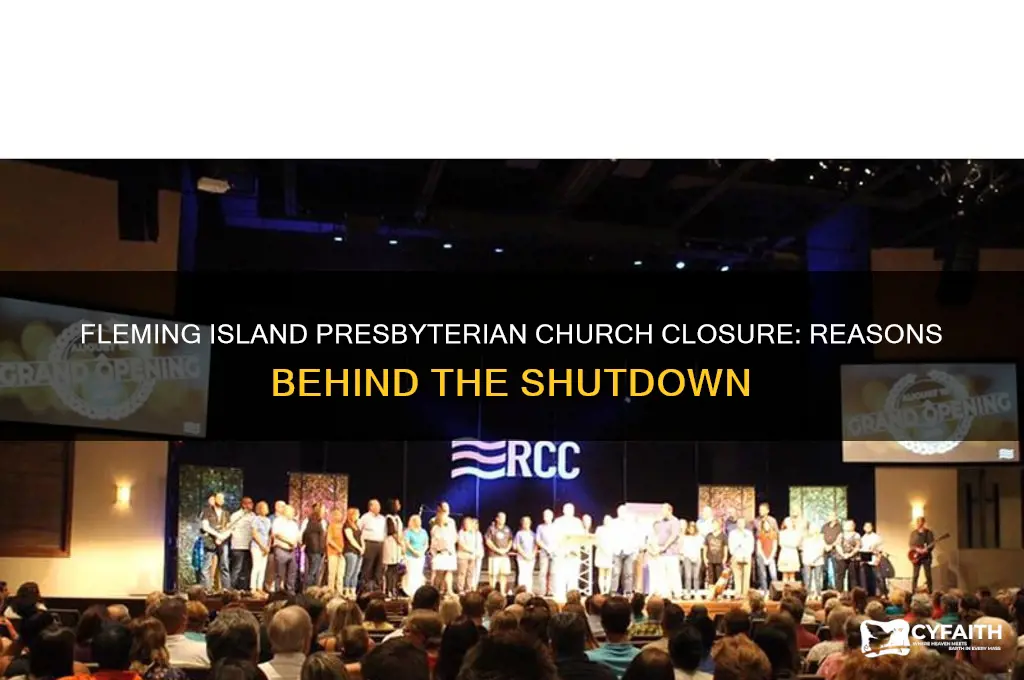 why did fleming island presbyterian church close