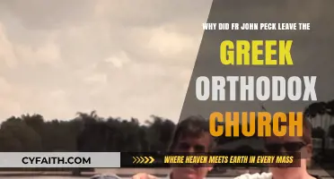 Fr. John Peck's Departure: Unraveling His Exit from Greek Orthodoxy