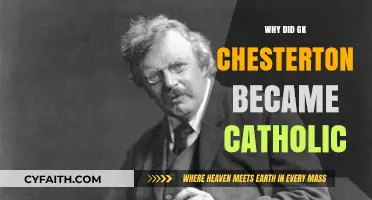 Why G.K. Chesterton Embraced Catholicism: A Journey of Faith