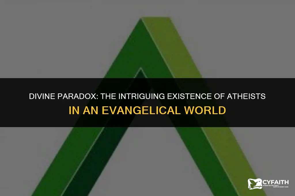 why did god create athiests evangelical