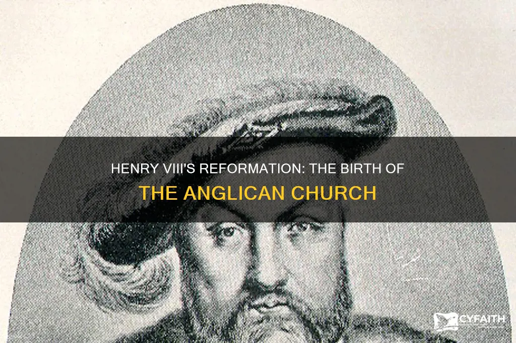 why did henry the 8th create the anglican church