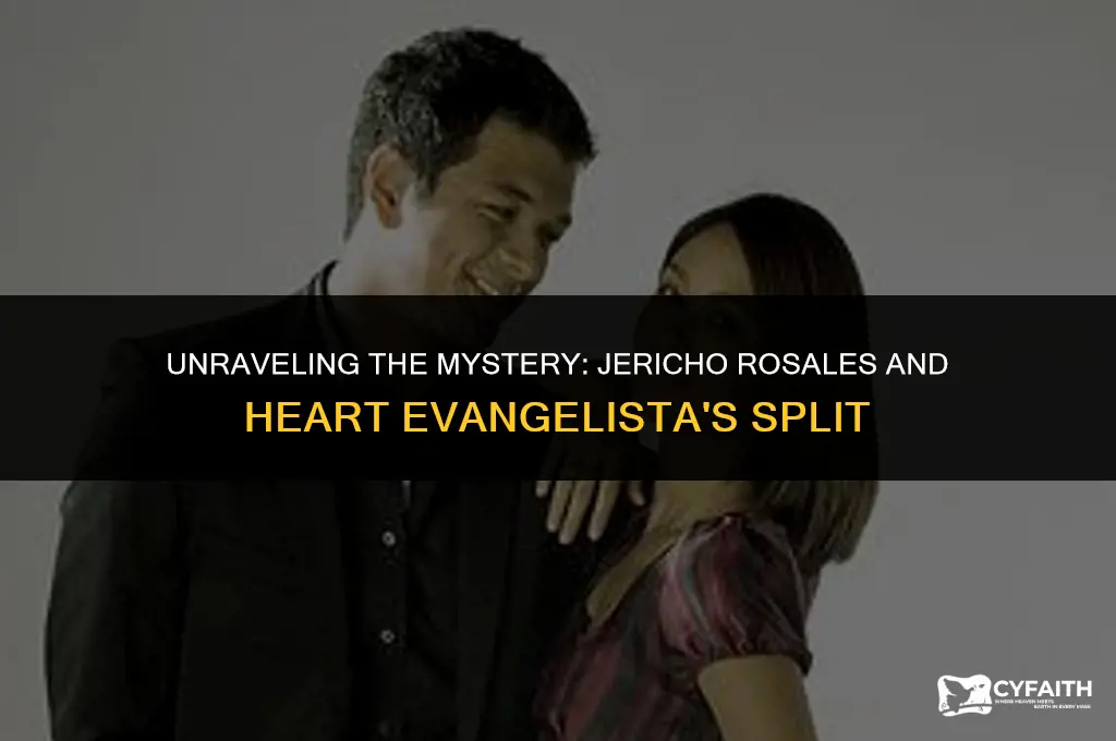 why did jericho rosales and heart evangelista break up