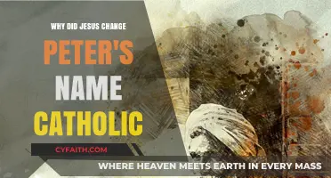 Why Did Jesus Rename Peter in Catholic Tradition?