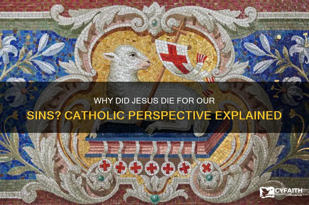 why did jesus die for our sins catholic