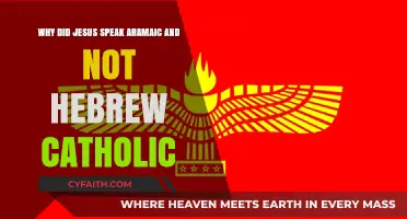 Why Did Jesus Speak Aramaic, Not Hebrew, in Catholic Tradition?