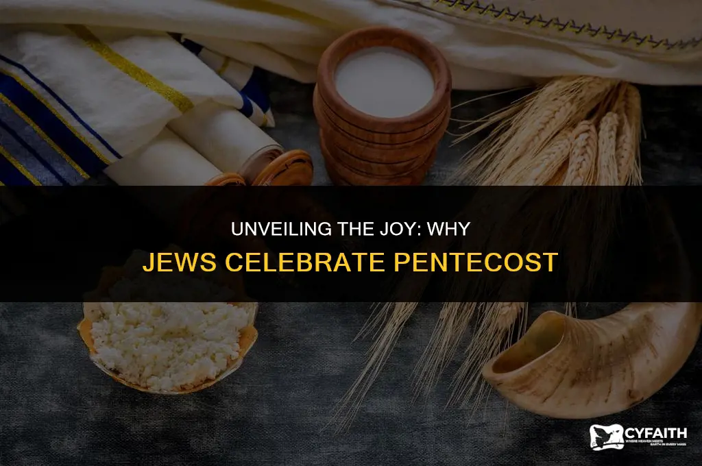 why did jews celebrate pentecost