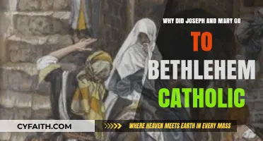 Why Did Joseph and Mary Travel to Bethlehem in Catholic Tradition?