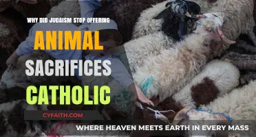 Why Judaism Ended Animal Sacrifices: A Catholic Perspective Explored