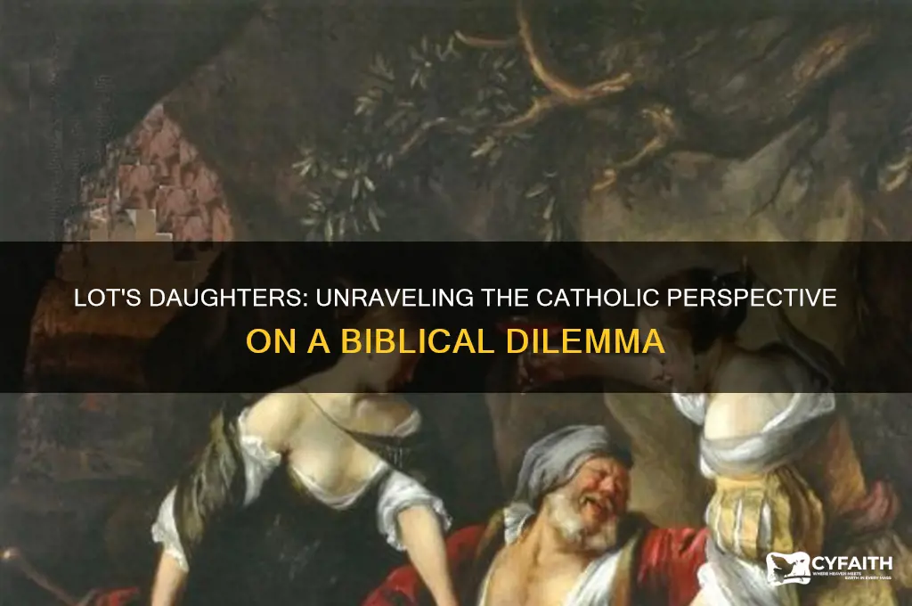 why did lot offer his daughters catholic