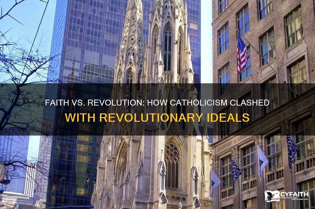 why did many catholics become enemies of the revolution