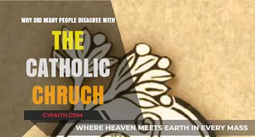 Why Many Disagree with the Catholic Church: Exploring the Controversies