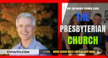 Menlo Church's Departure: Reasons Behind Leaving the Presbyterian Denomination