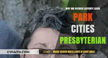 Patrick Lafferty's Departure from Park Cities Presbyterian: Unraveling the Reasons