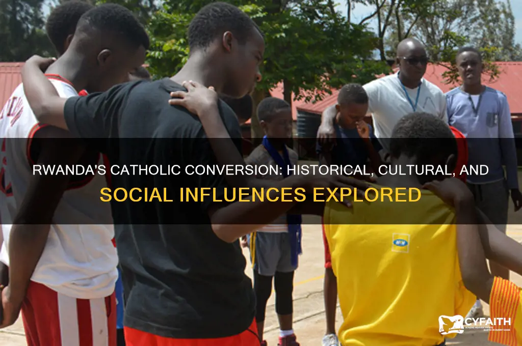why did people become catholic in rwanda
