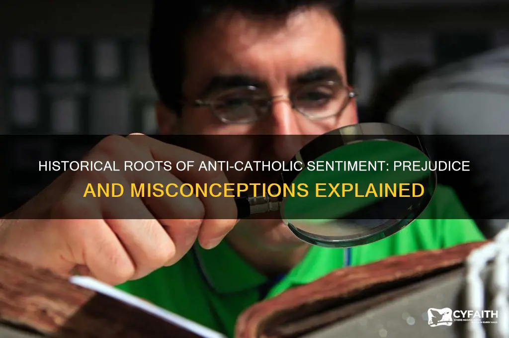 why did people not like catholics