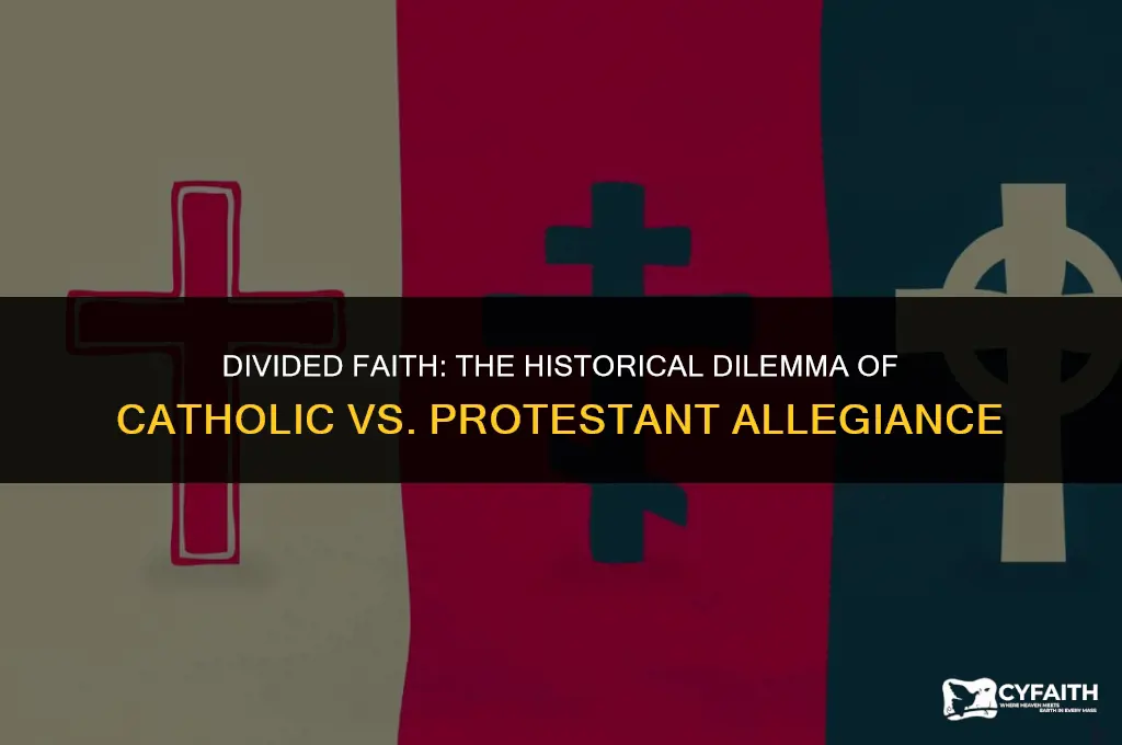 why did places have to decide catholic or protestant