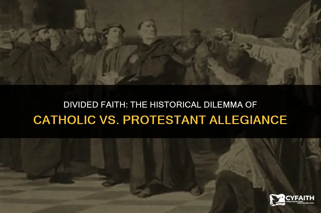 why did plces have to decide catholic or protestant