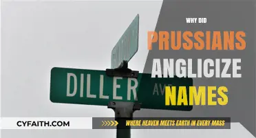 Prussian Name Anglicization: Historical Reasons and Cultural Influences Explained