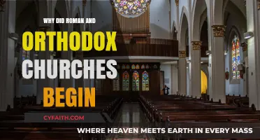 Origins of the Great Schism: Roman and Orthodox Churches' Beginnings