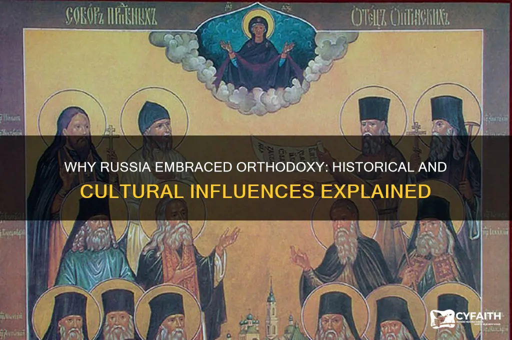 why did russia become orthodox