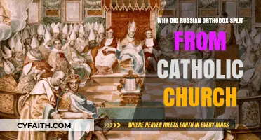 The Great Schism: Why Russian Orthodox Split from Catholic Church